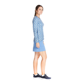 Alternate View 1 of Azure Sky Crossover Crew Long Sleeve Top